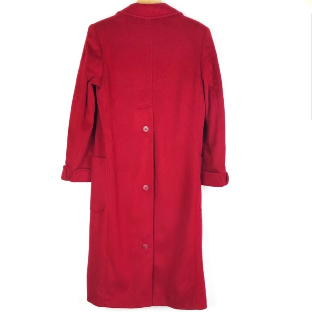 Vintage Cassidy Petite Wool Trench Peacoat Size 8 - Picture 2 of 7